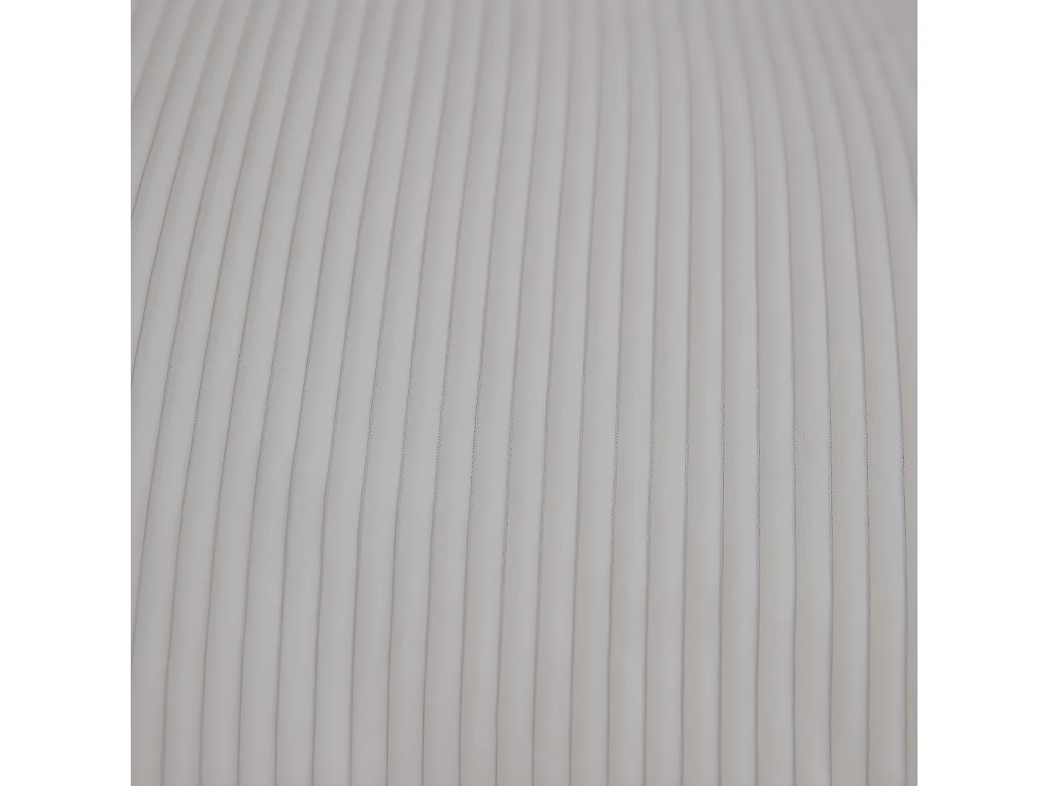 Pouf velours côtelé déhoussable gris clair 180 x 140 cm