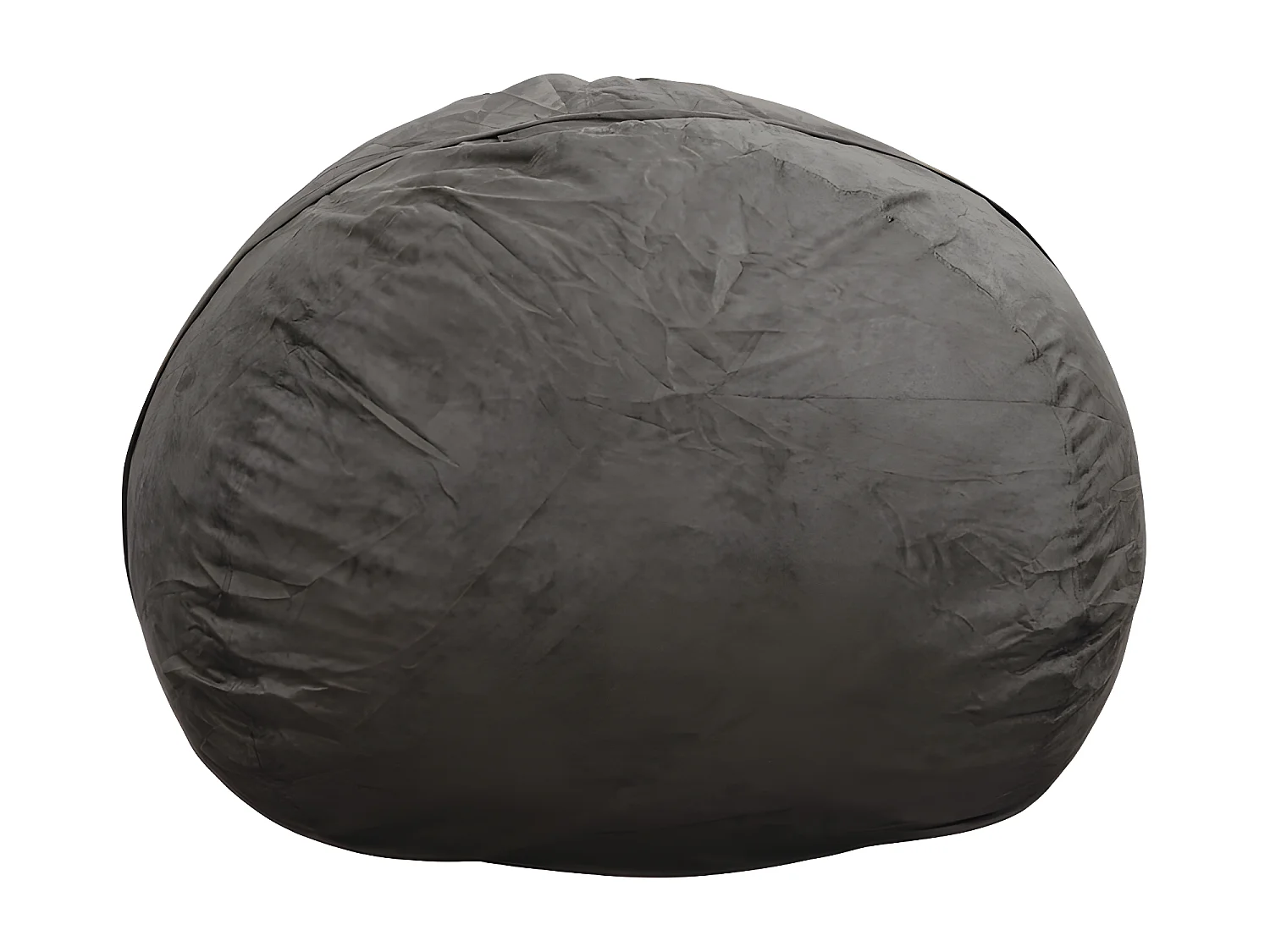 Reuze grijze microsuède  180 cm