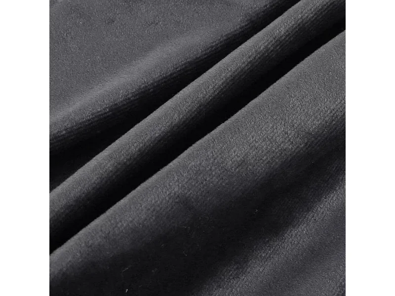 Coussin de lecture velours gris clair 65 x 80 cm