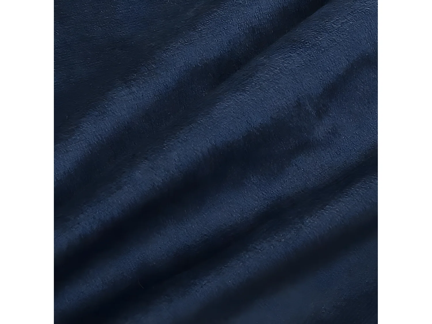 Cojín de lectura en terciopelo Azul oscuro 65 x 80 cm