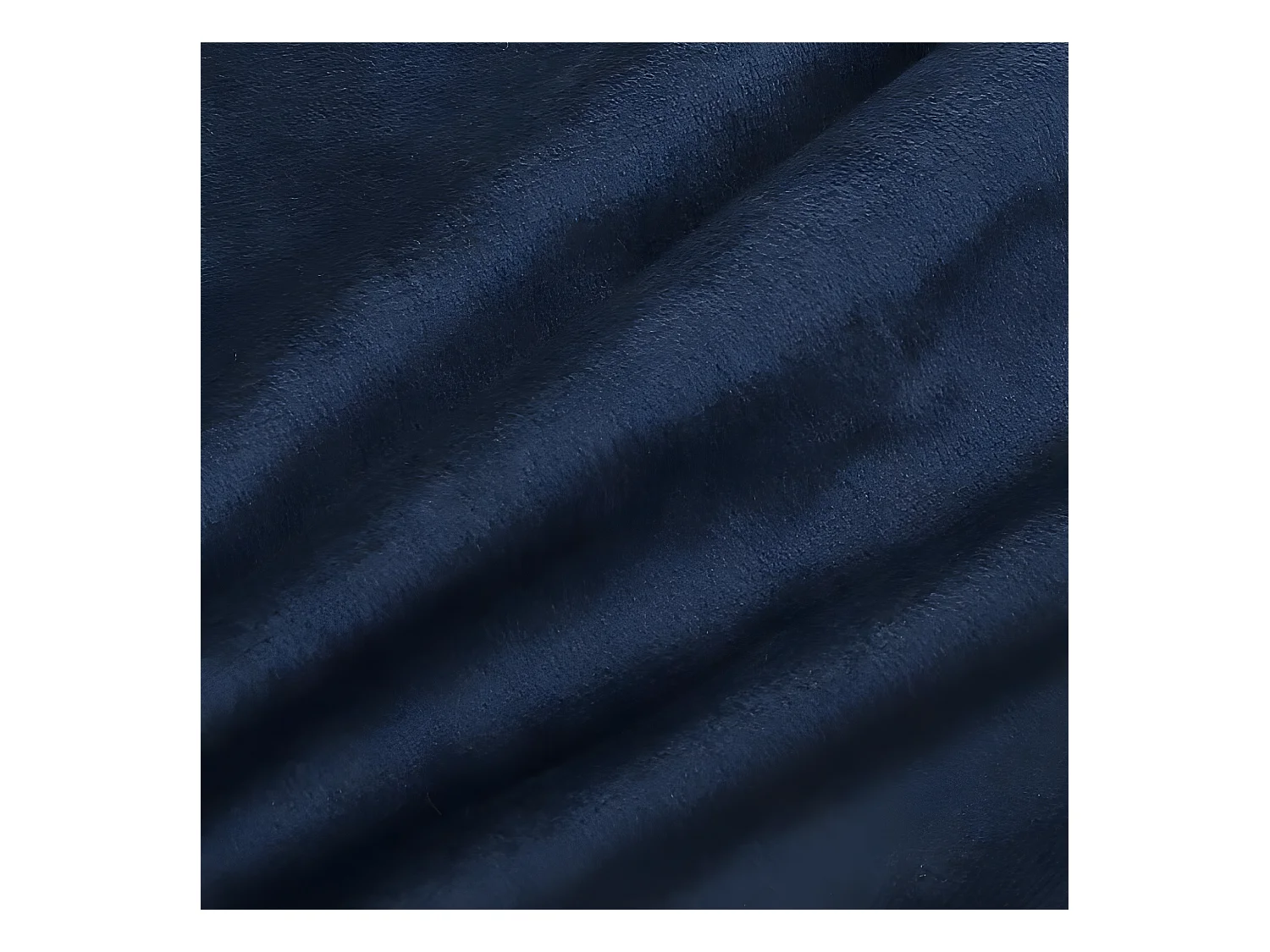 Lesekissen Samt 65 x 80 cm, Mitternachtsblau