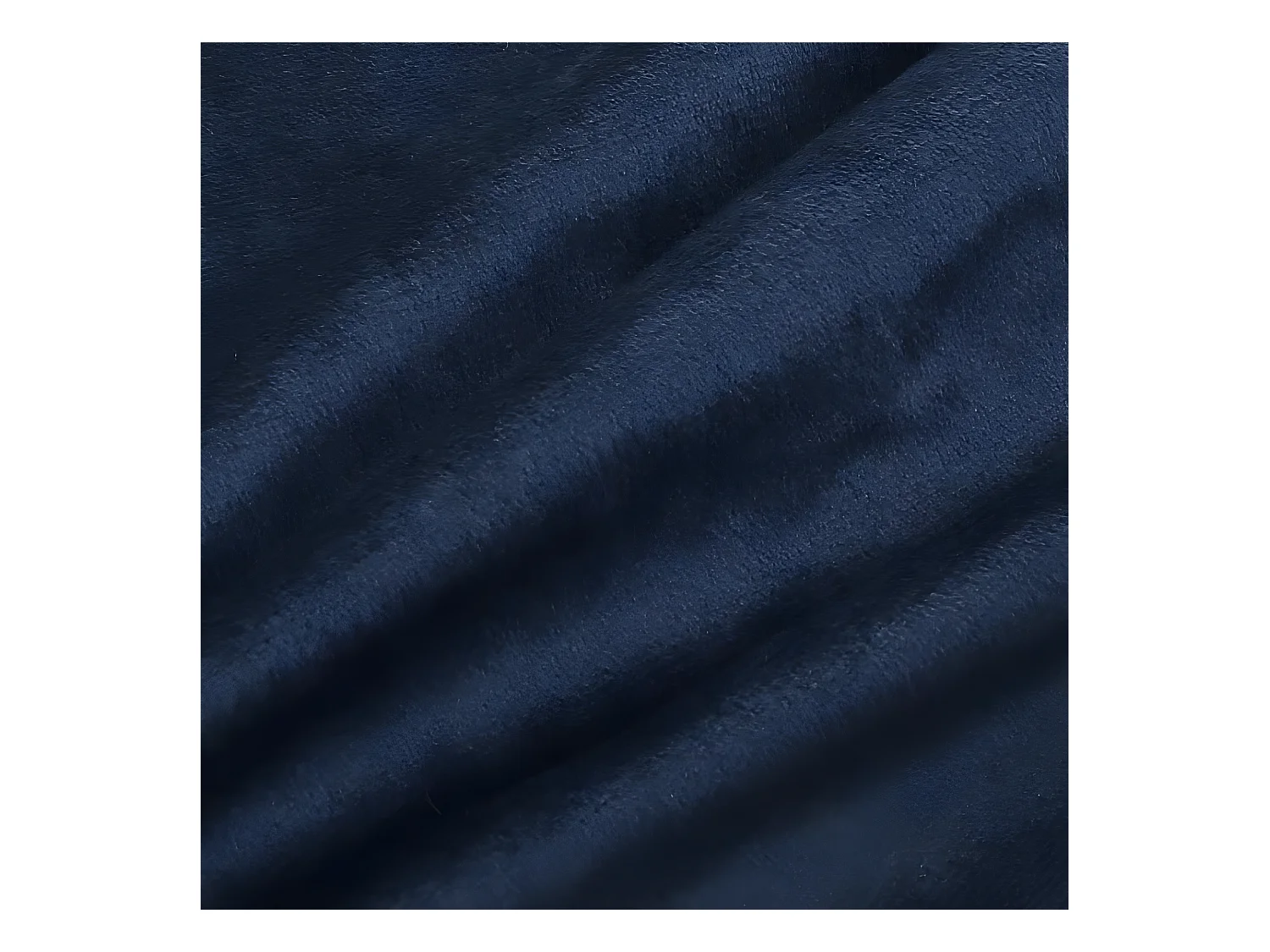 Lesekissen Samt 65 x 80 cm, Mitternachtsblau