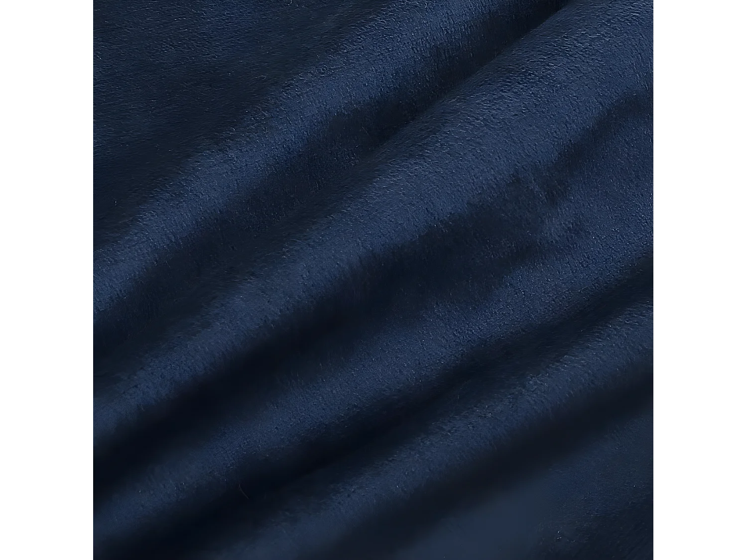 Almofada de leitura veludo azul escuro 65 x 80 cm