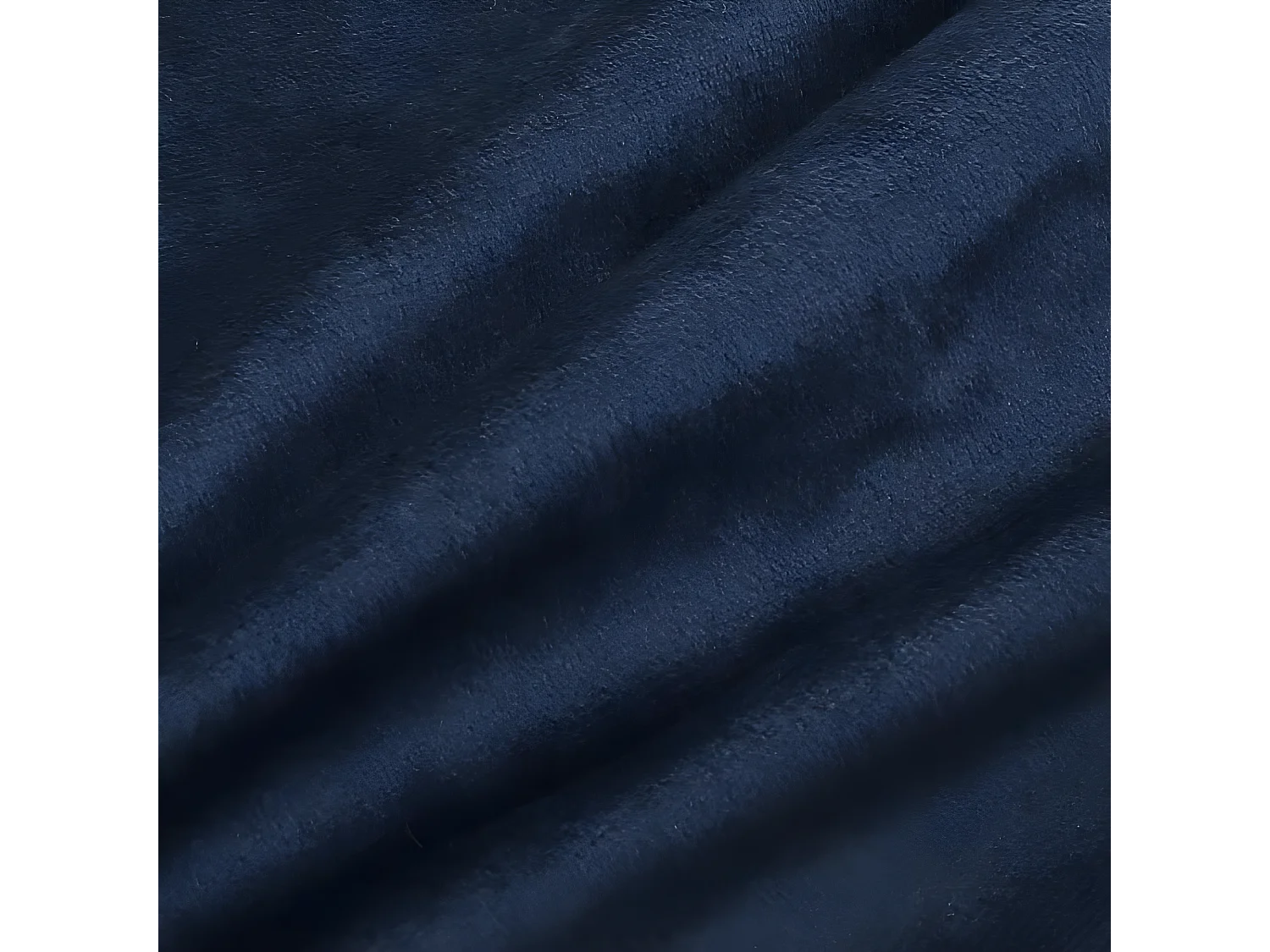 Almofada de leitura veludo azul escuro 65 x 80 cm