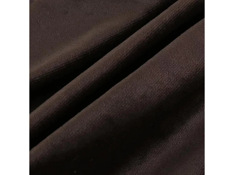 Coussin de lecture velours chocolat 65 x 80 cm