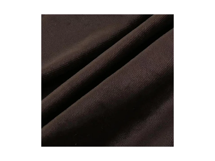 Coussin de lecture velours chocolat 65 x 80 cm