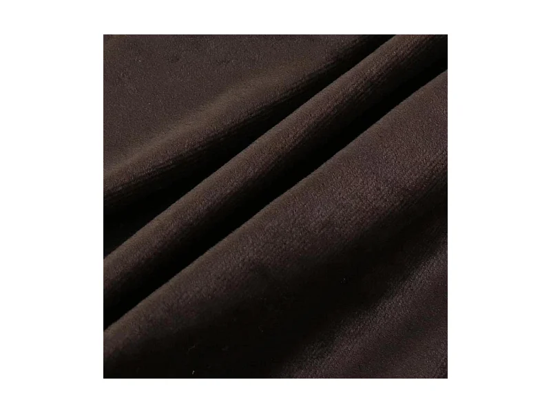 Coussin de lecture velours chocolat 65 x 80 cm