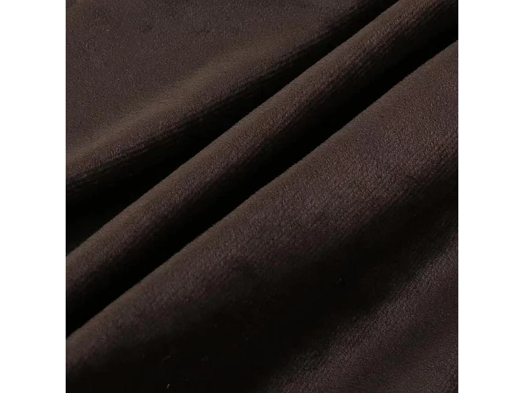 Coussin de lecture velours chocolat 65 x 80 cm