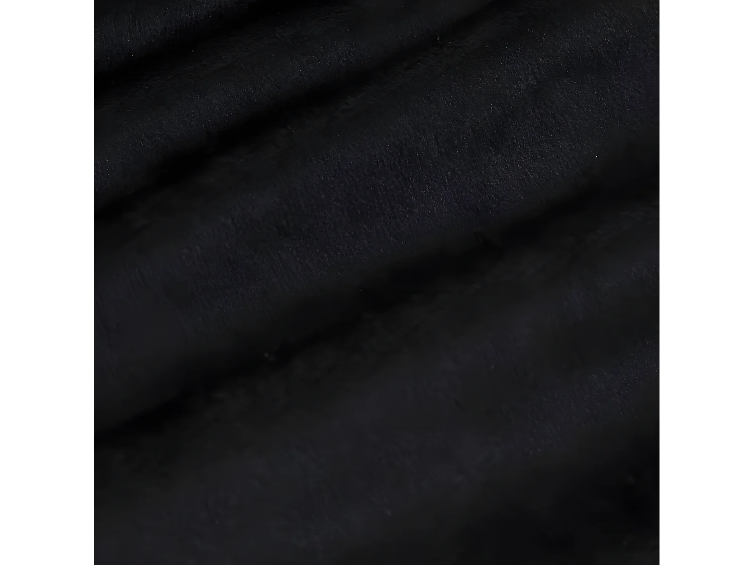 Coussin de lecture velours noir 65 x 80 cm