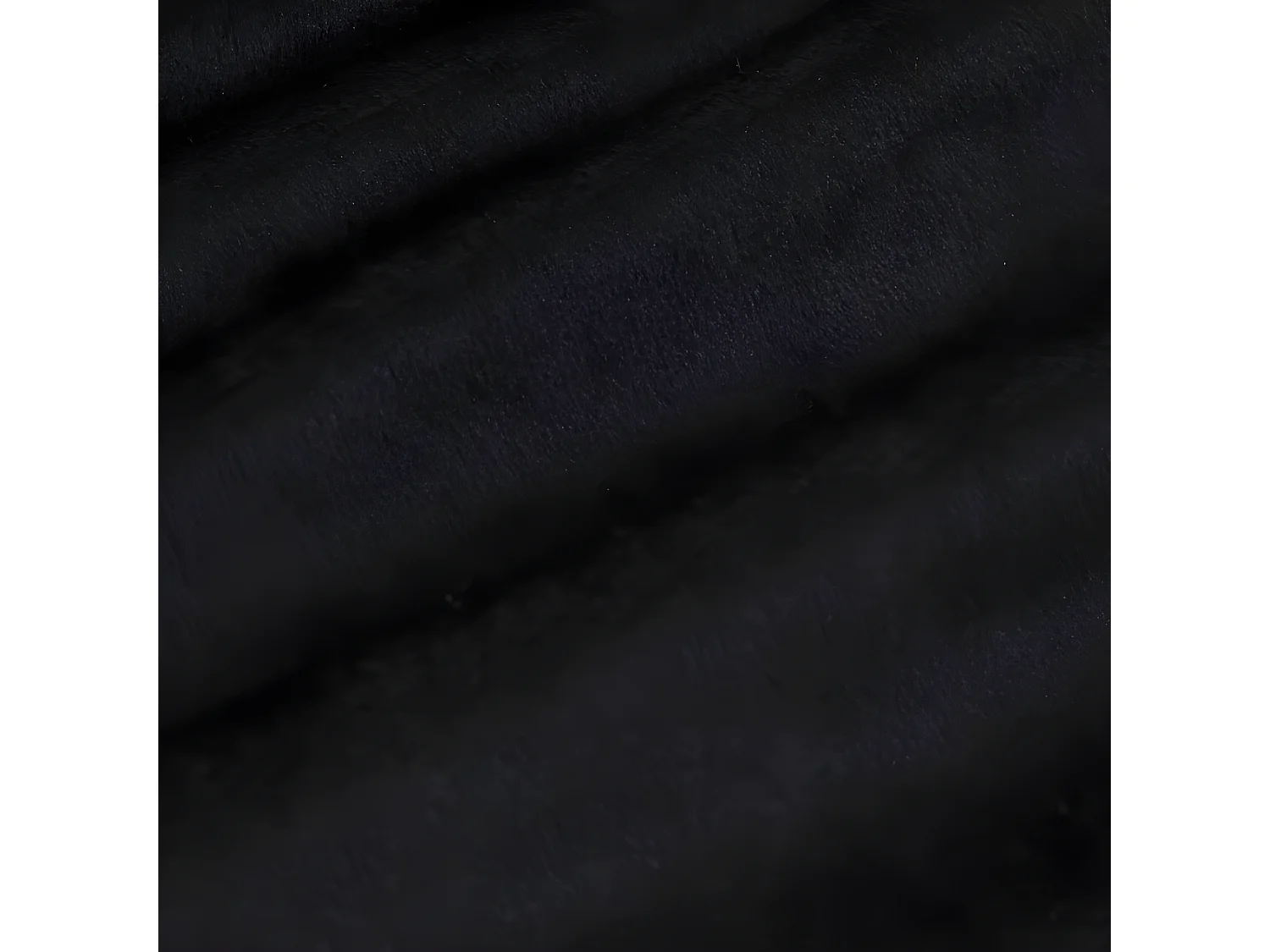 Coussin de lecture velours noir 65 x 80 cm