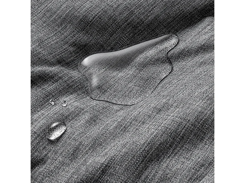 Palettenkissen aus polyester 120x80x15 cm, grau