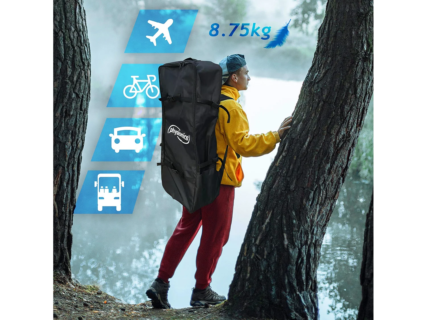 SUP board Gold Ra 366 cm - Goud - Incl. accessoires