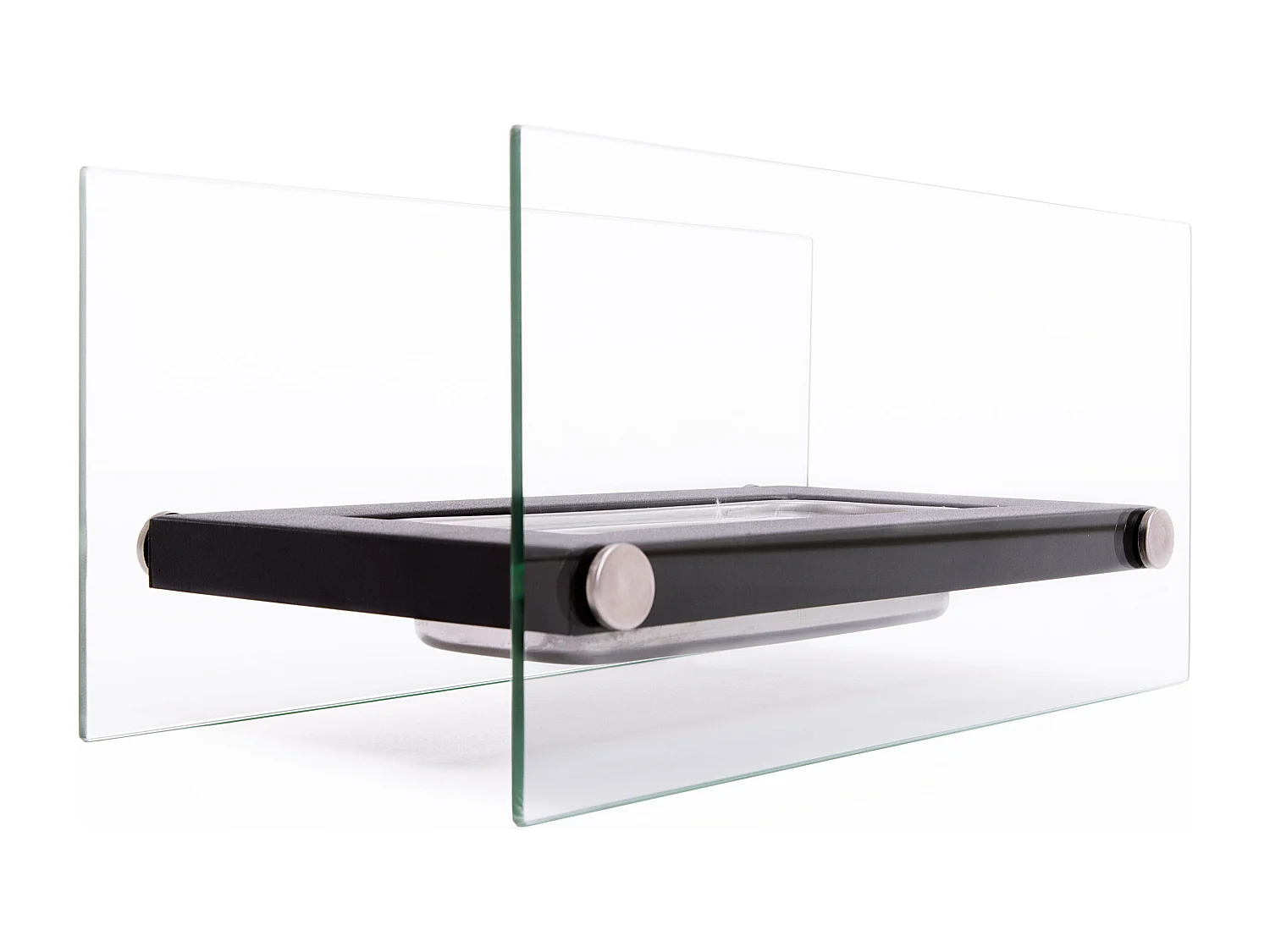 Cheminée éthanol de table en métal