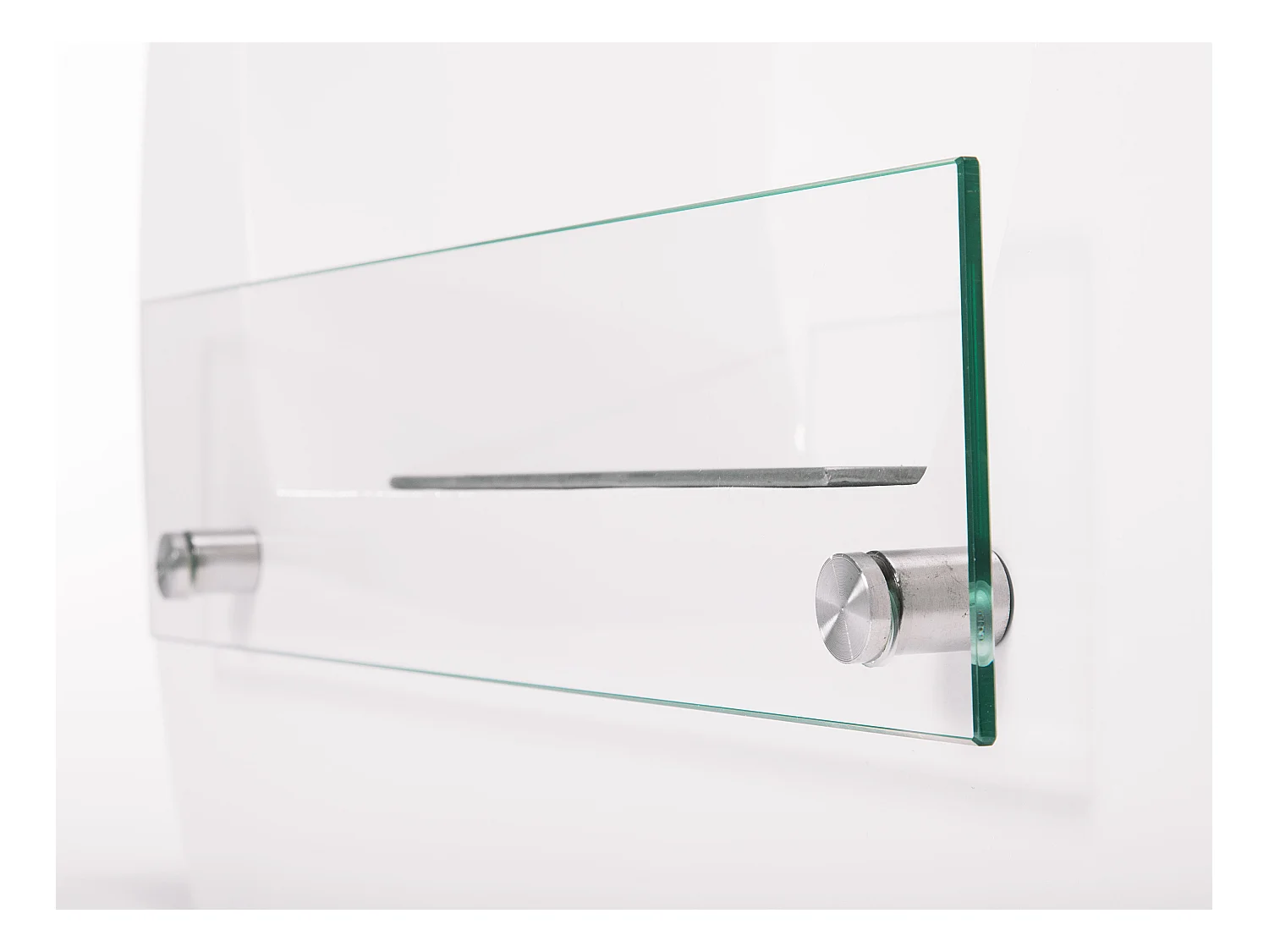 Chimenea de etanol de acero con llama regulable