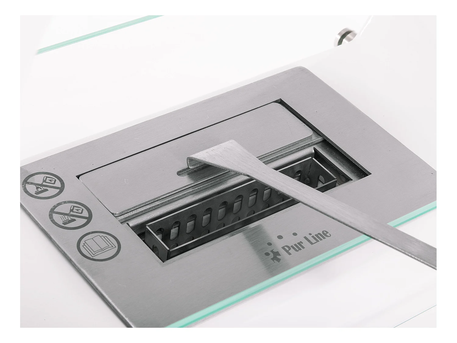 Chimenea de etanol de acero con llama regulable