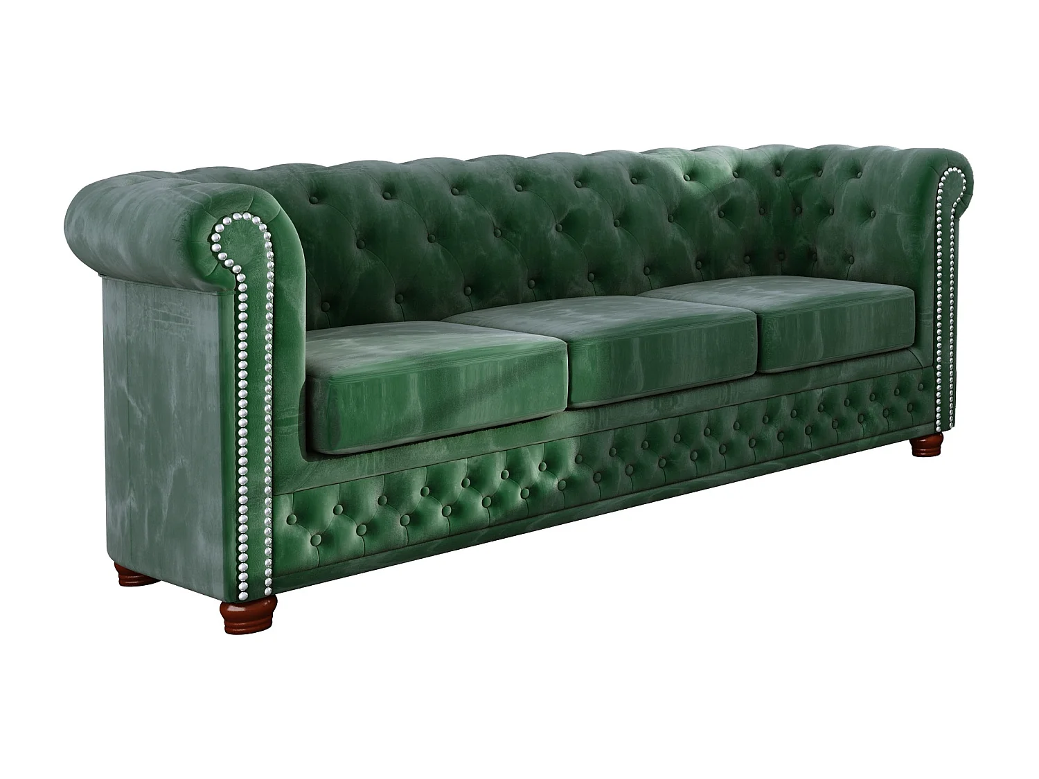 Sebastian 3-Sitzer Chesterfield Sofa