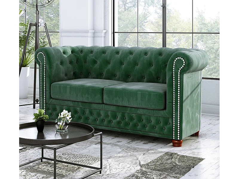 Sebastian 2-Sitzer Chesterfield Sofa