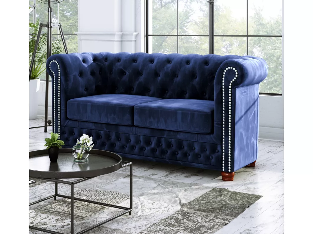 Kauf Unique Sebastian 2-Sitzer Chesterfield Sofa