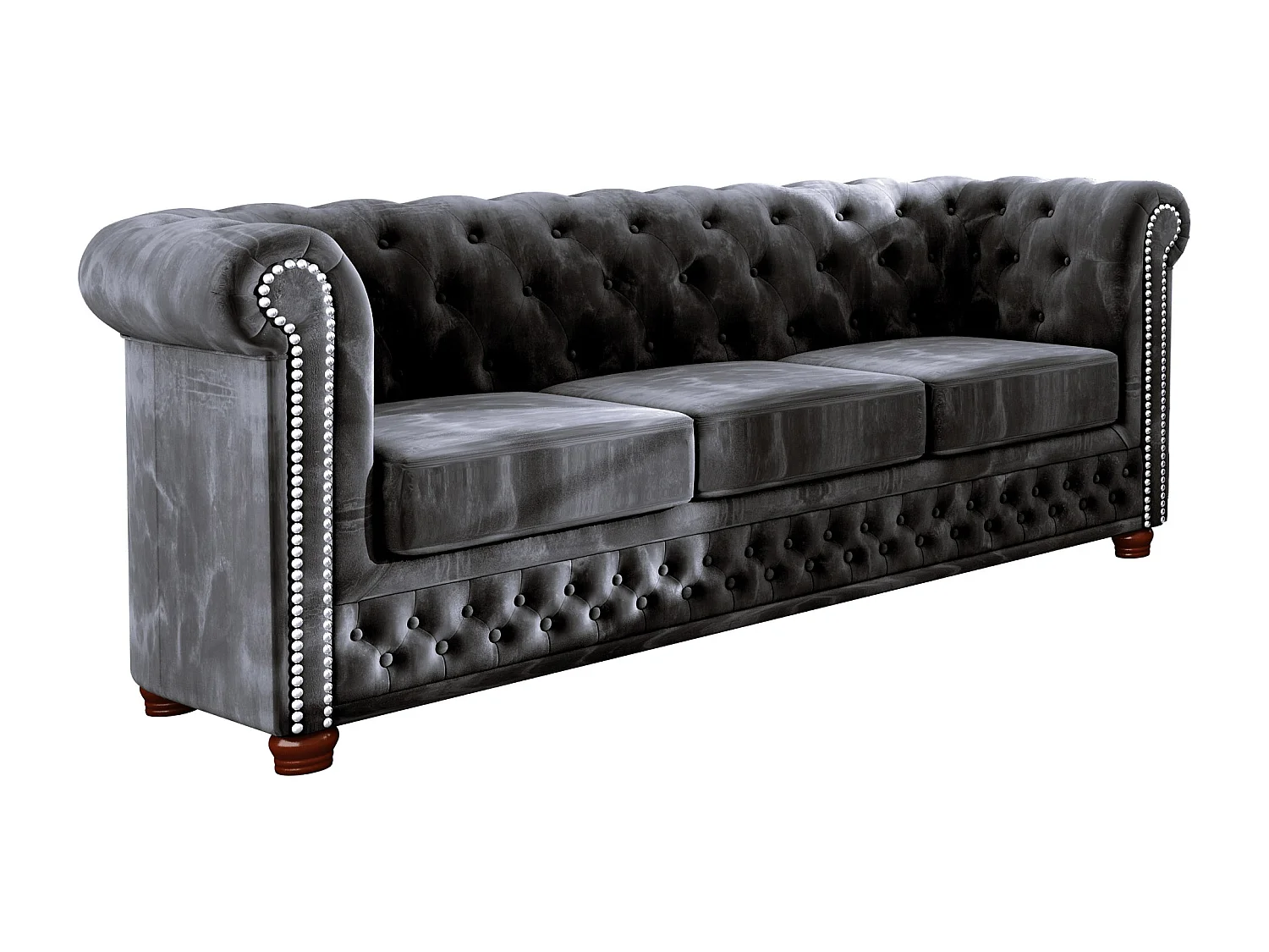Sebastian 3-Sitzer Chesterfield Sofa