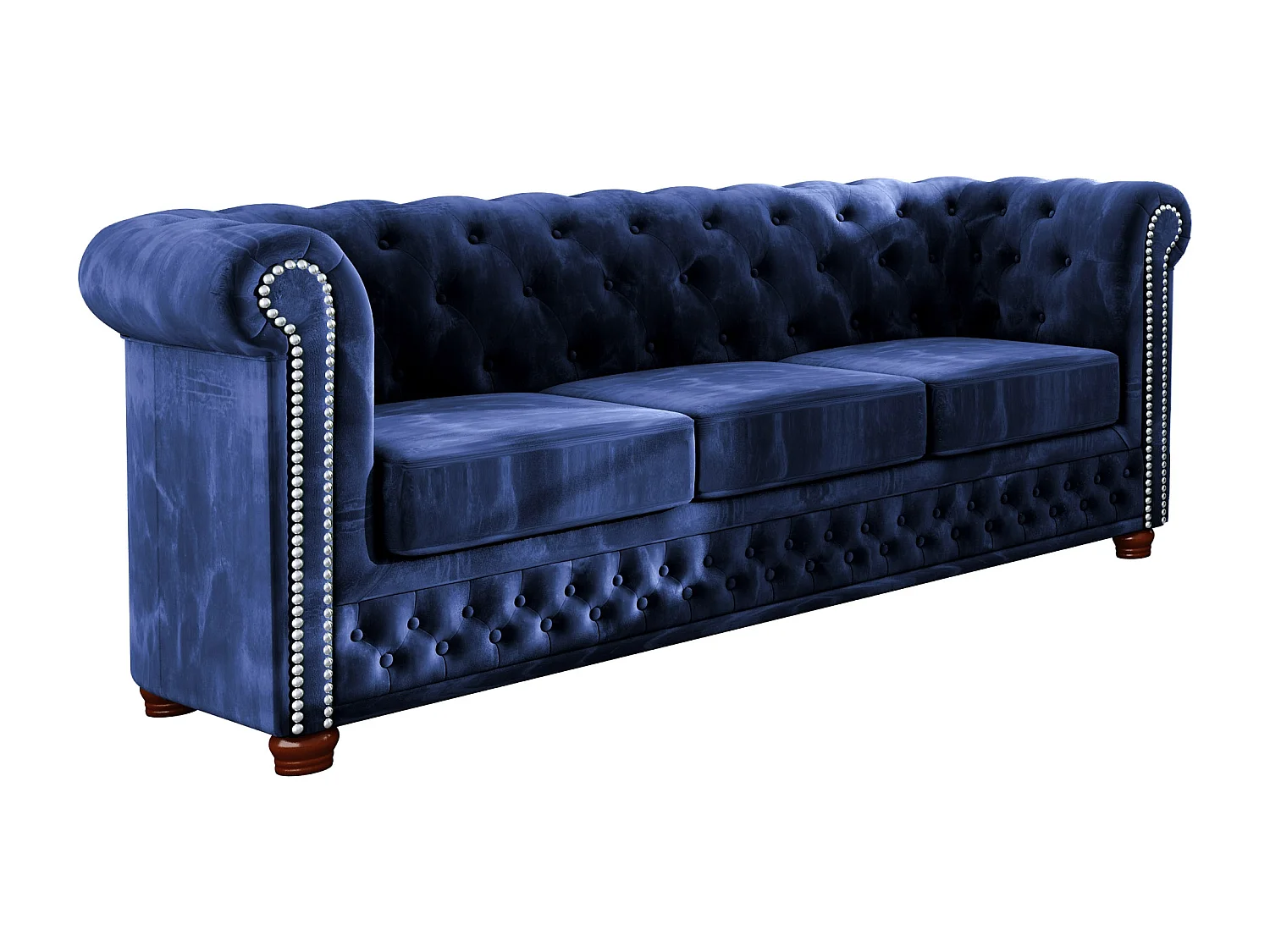 Sebastian 3-Sitzer Chesterfield Sofa