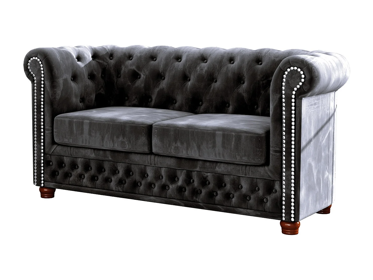 Sebastian 2-Sitzer Chesterfield Sofa