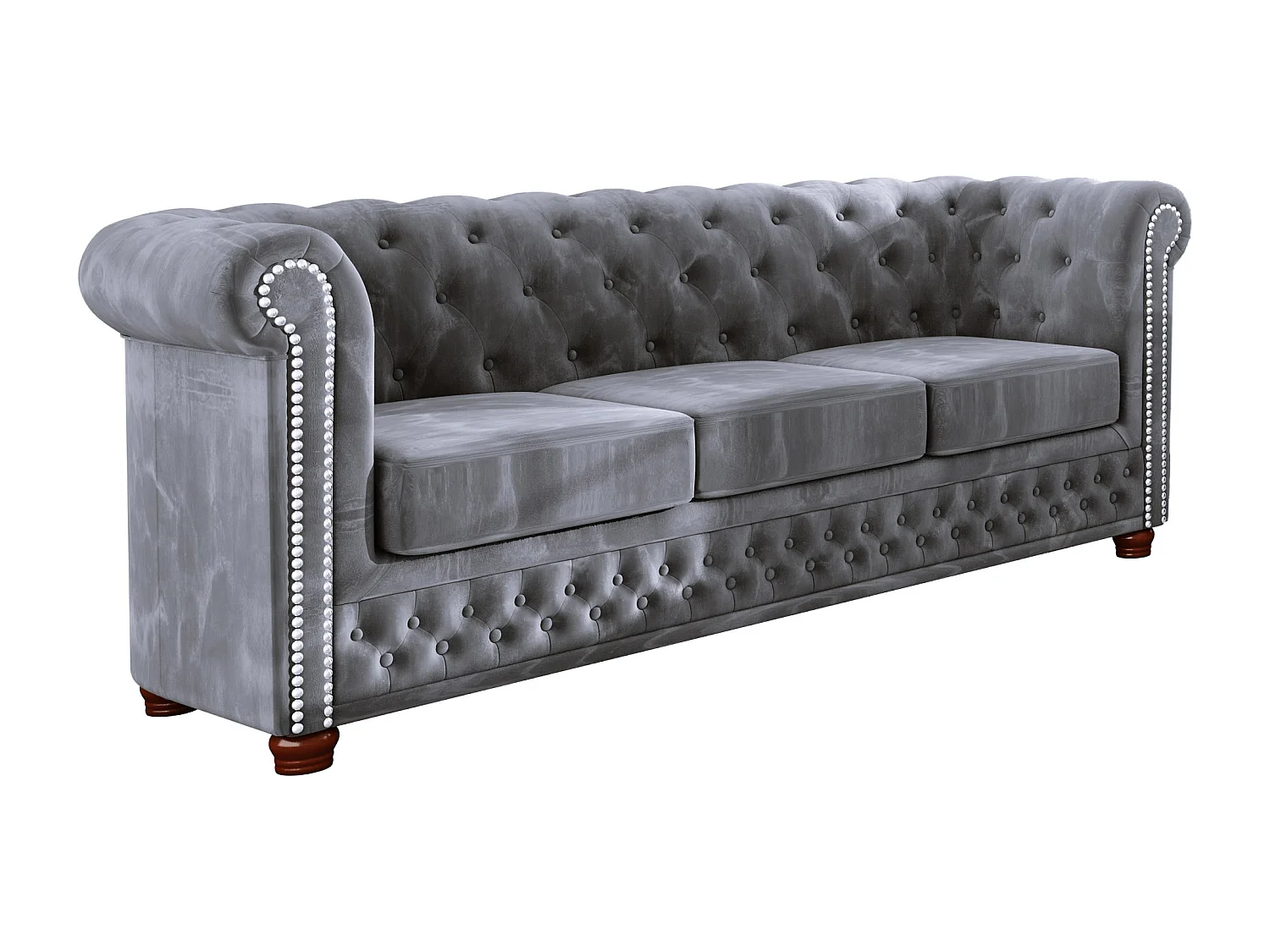 Sebastian 3-Sitzer Chesterfield Sofa
