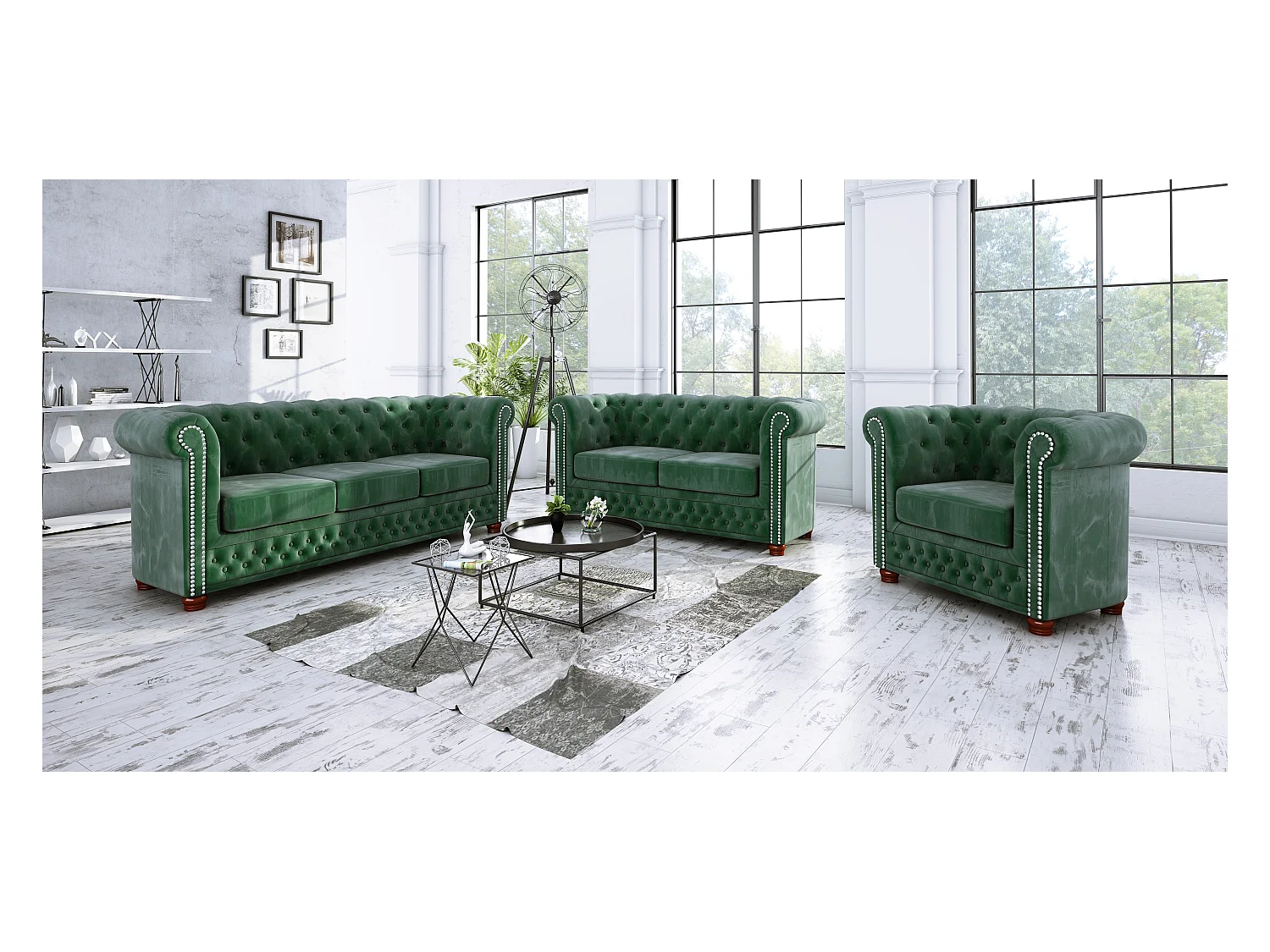 Sebastian Chesterfield Sessel