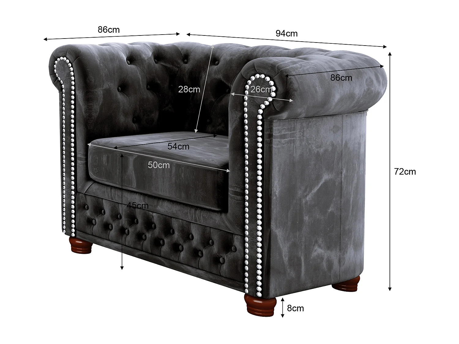 Sebastian Chesterfield Sessel