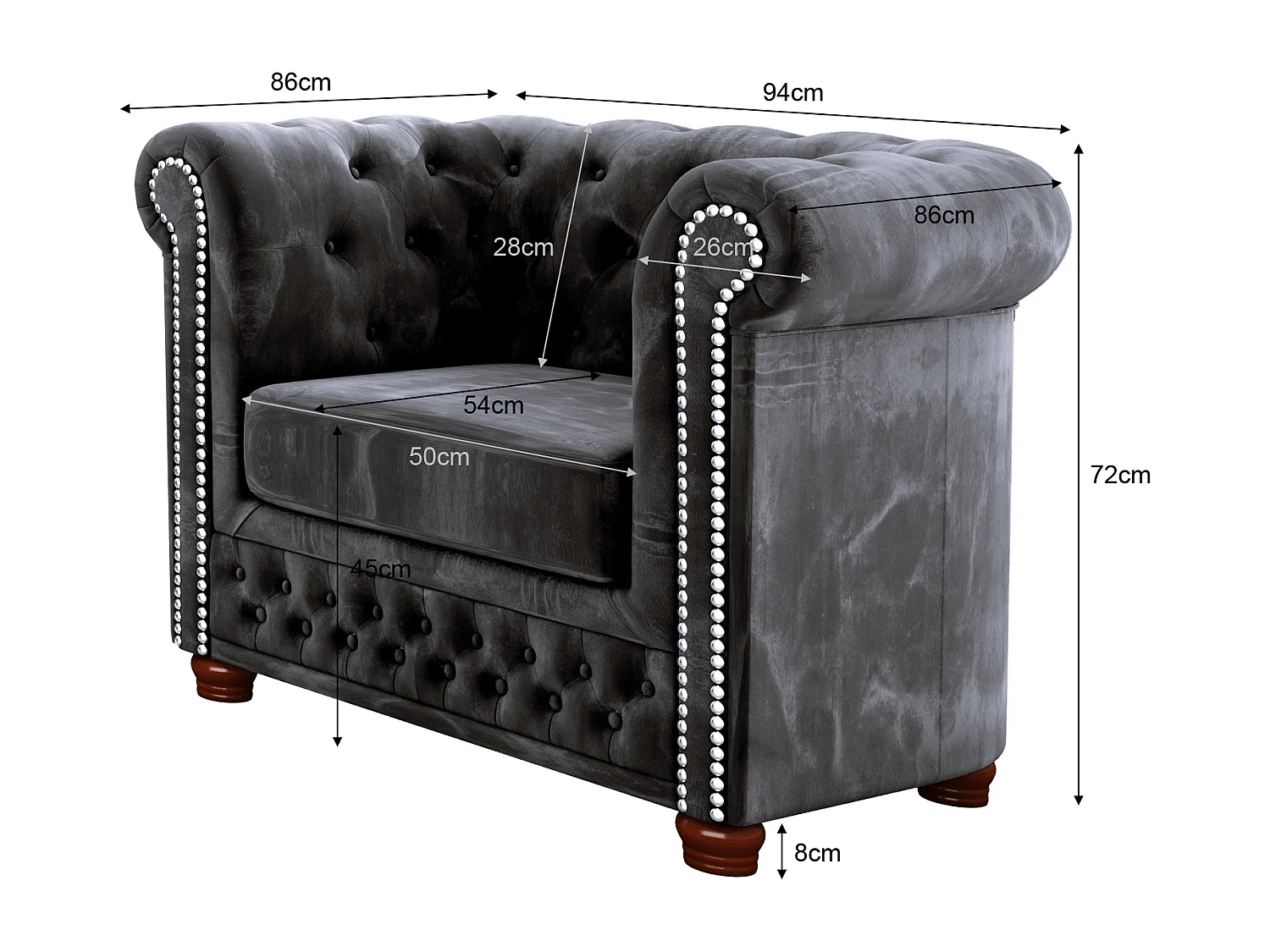 Sebastian Chesterfield Sessel