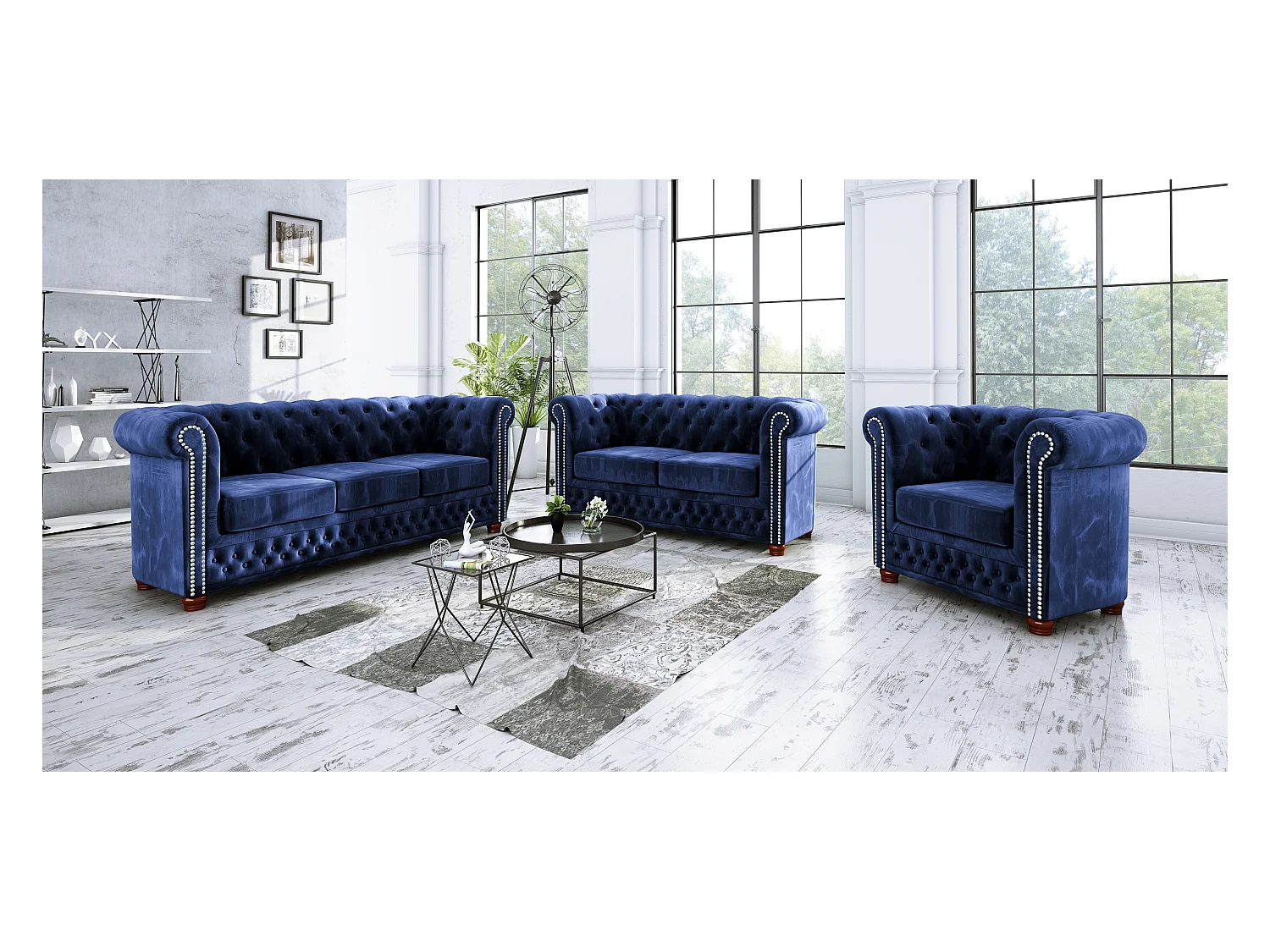 Sebastian Chesterfield Sessel