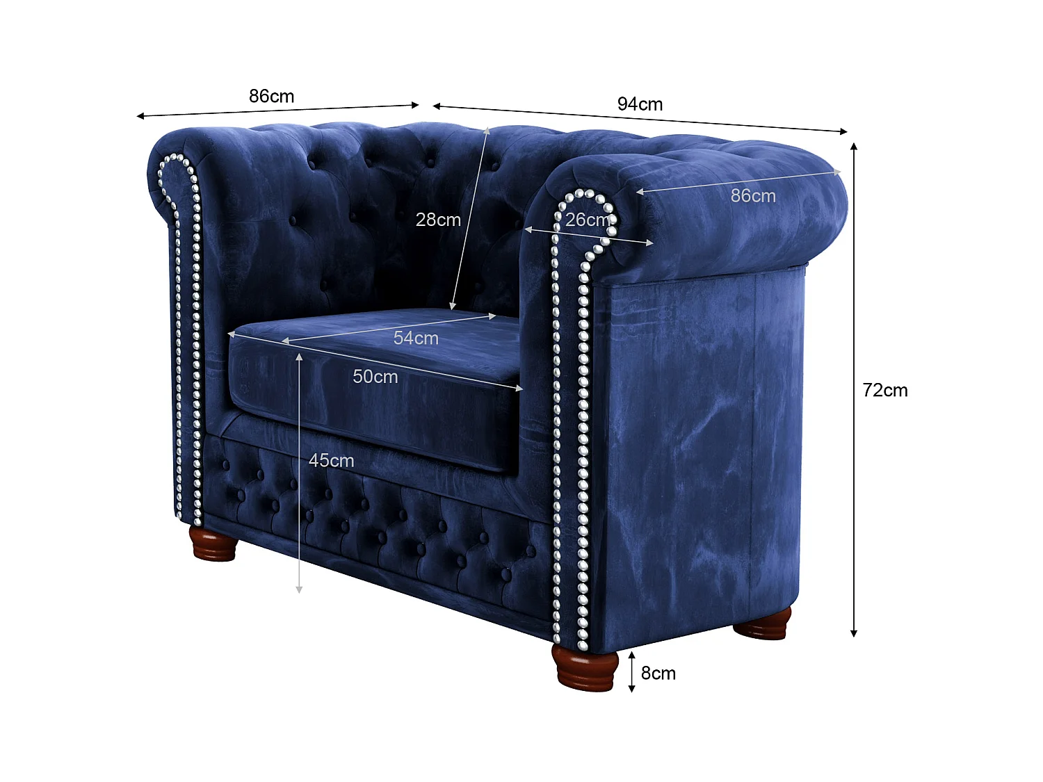 Sebastian Chesterfield Sessel