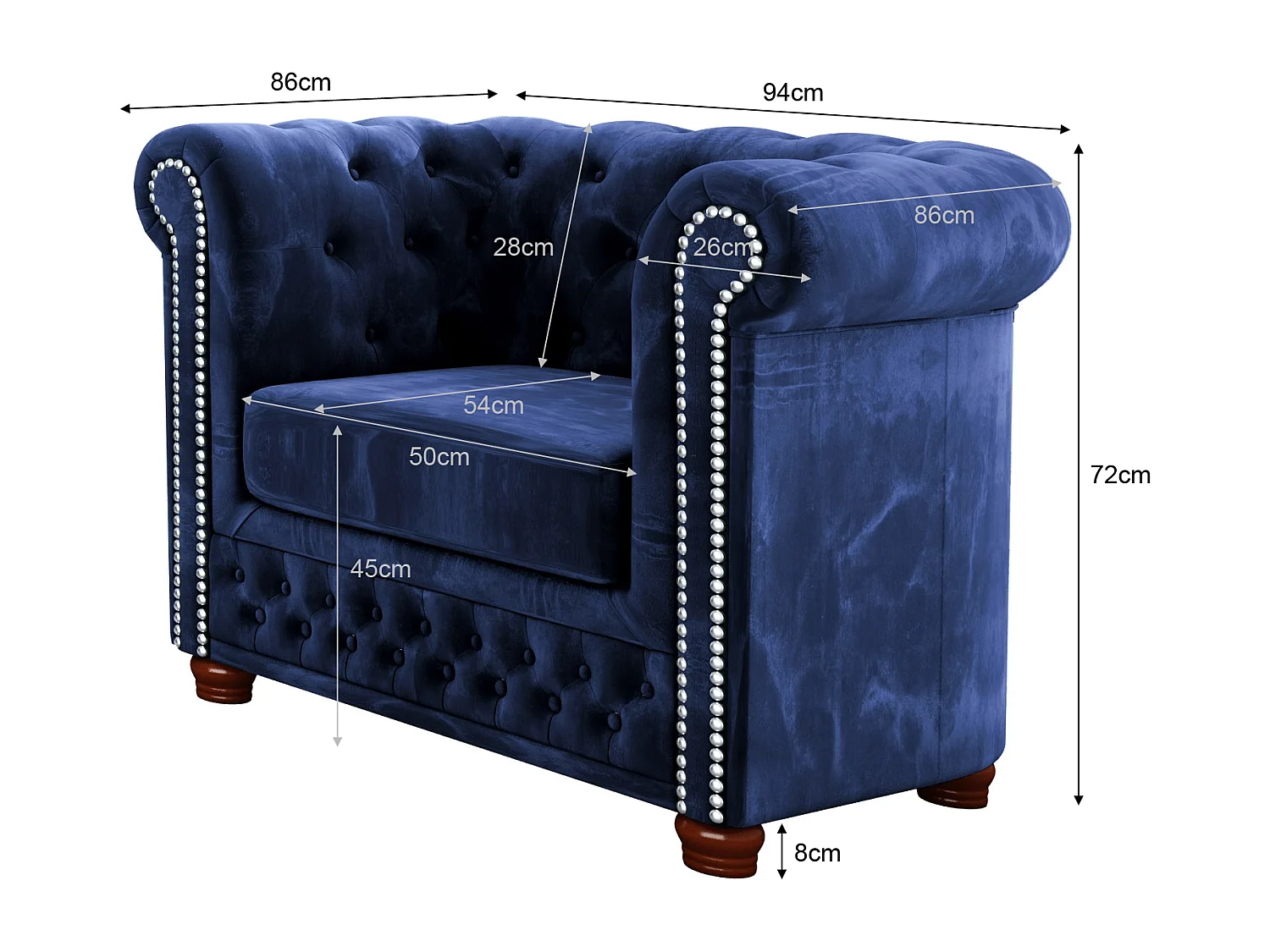 Sebastian Chesterfield Sessel