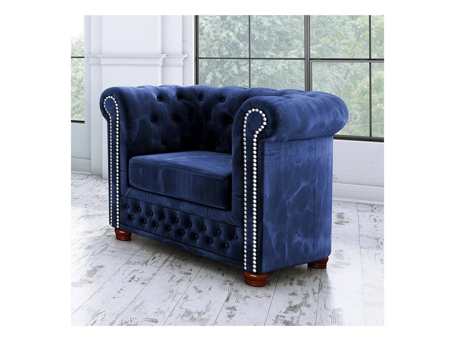 Chesterfield Sebastian Polstergarnitur 3+2+1