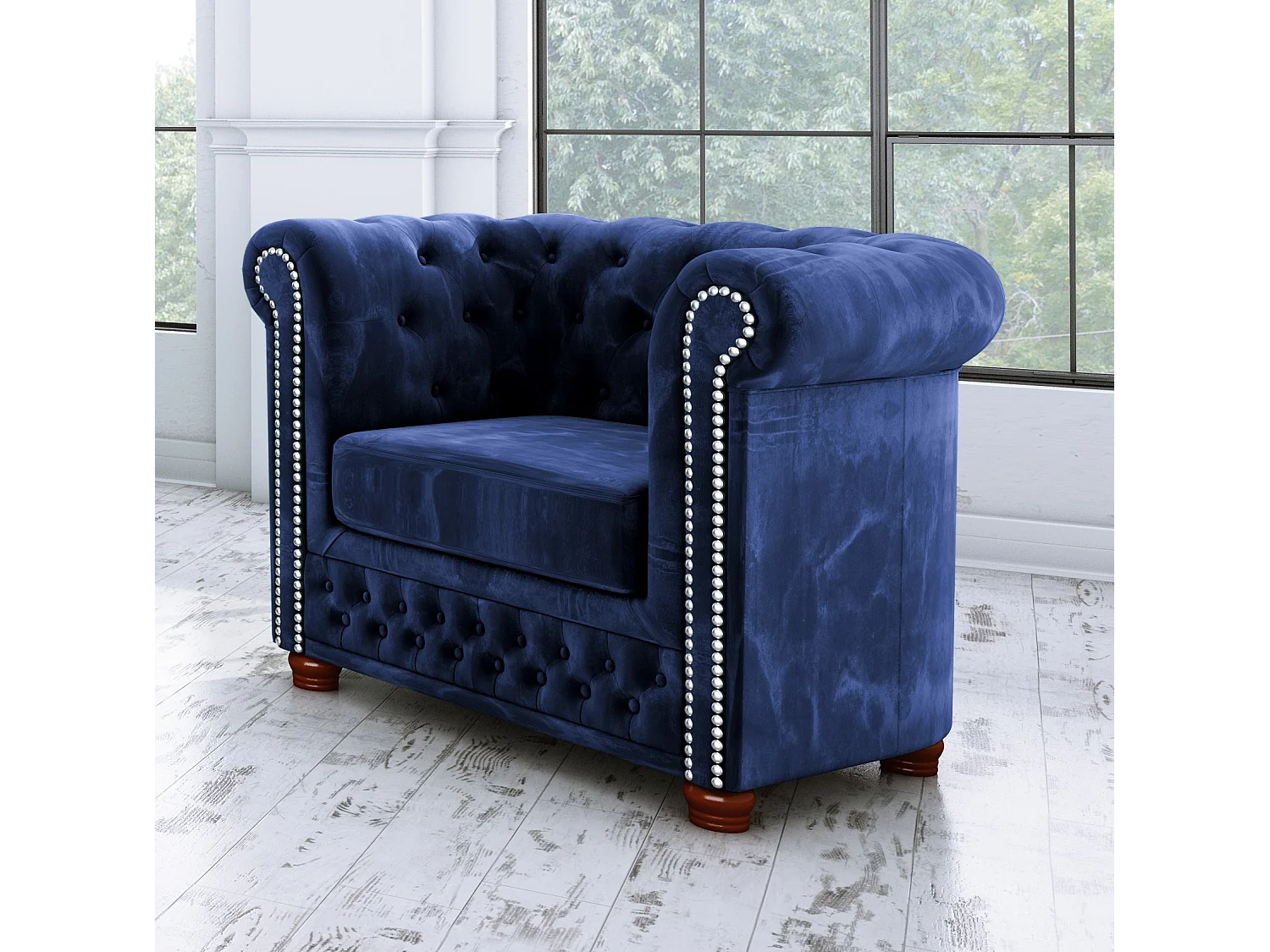 Chesterfield Sebastian Polstergarnitur 3+2+1