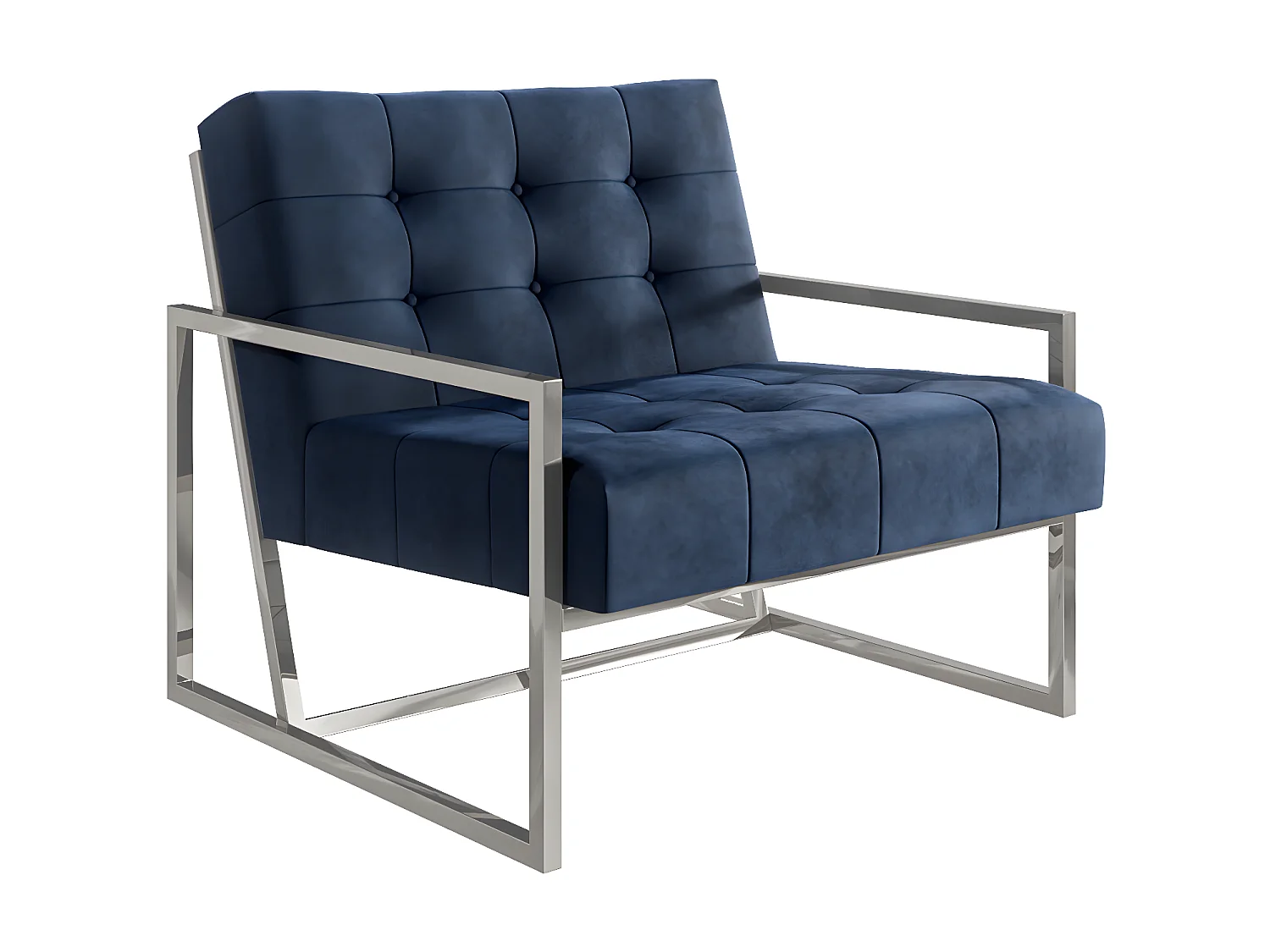 Zoey Loungesessel Samtstoff