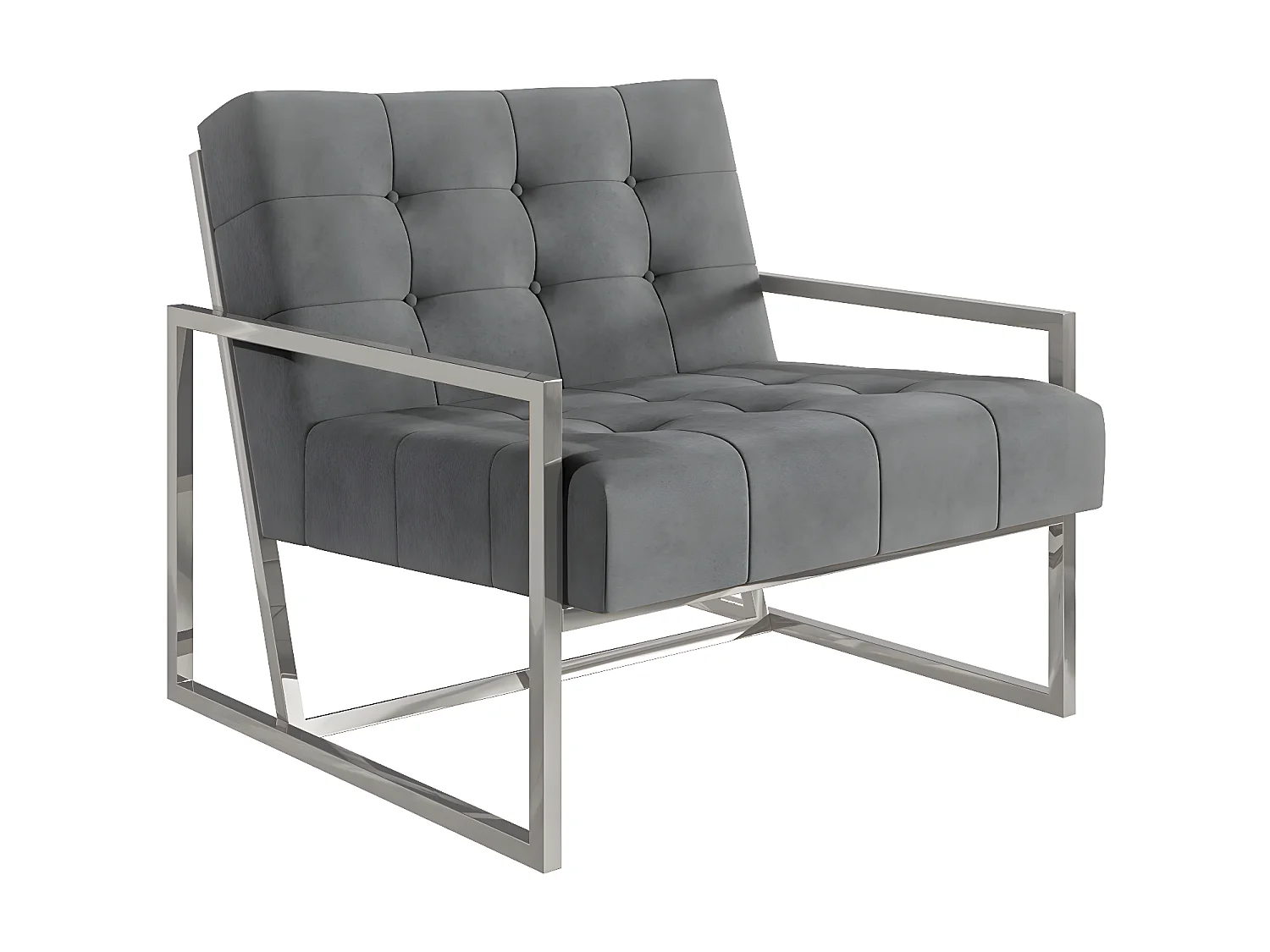 Zoey Loungesessel Samtstoff