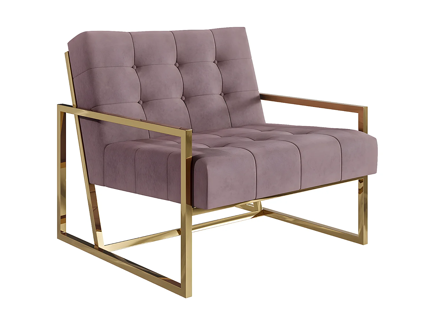 Zoey Loungesessel Samtstoff