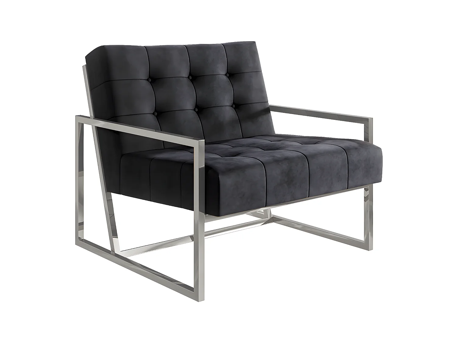 Zoey Loungesessel Samtstoff