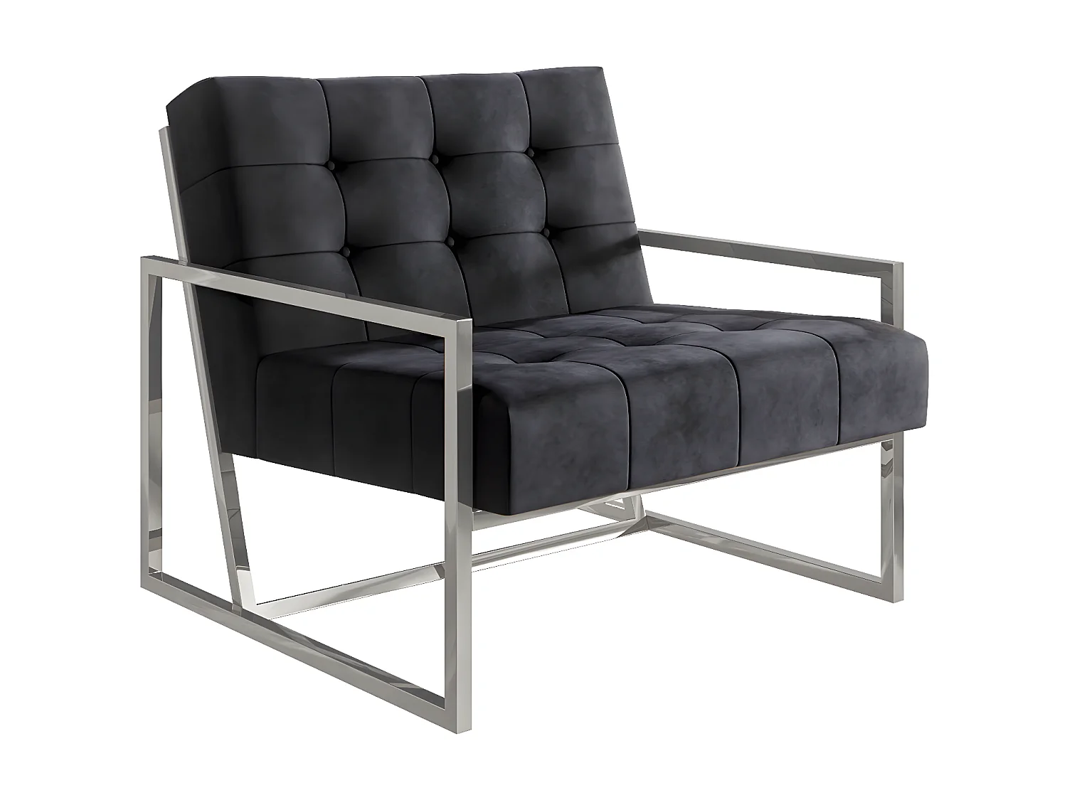 Zoey Loungesessel Samtstoff