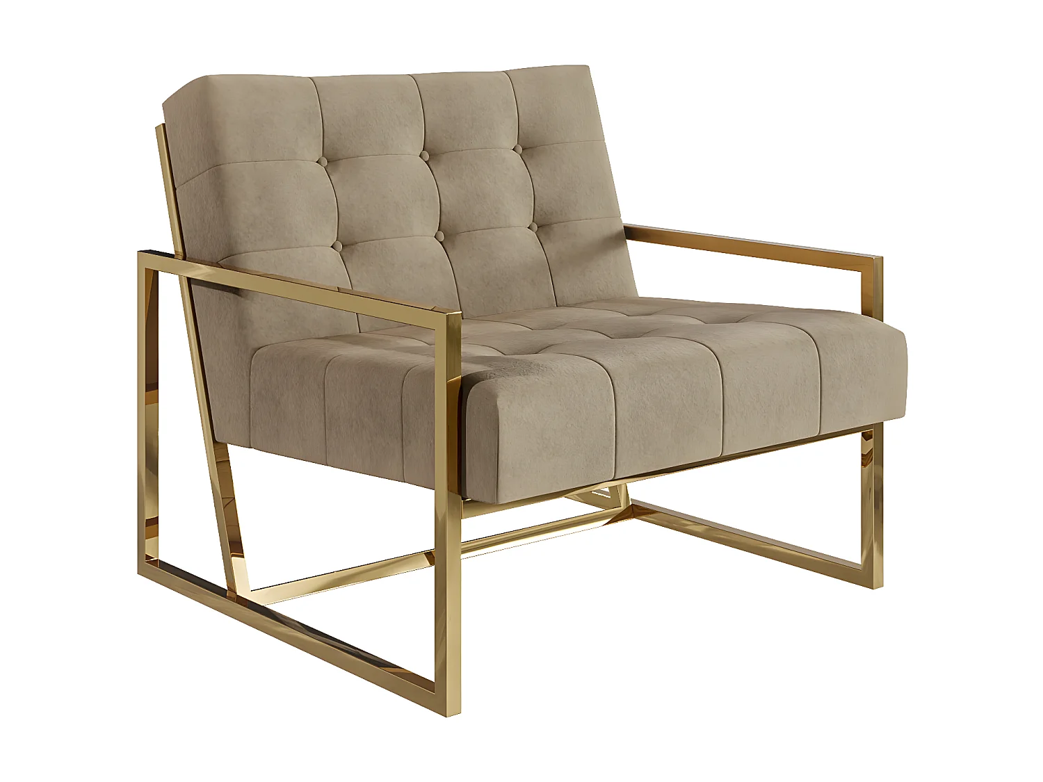 Zoey Loungesessel Samtstoff