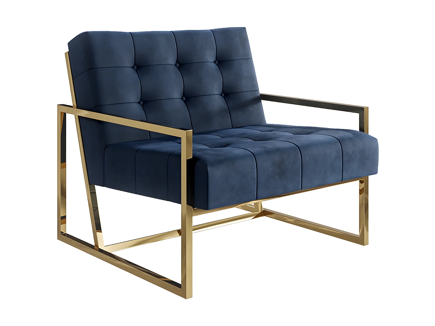 Zoey Loungesessel Samtstoff