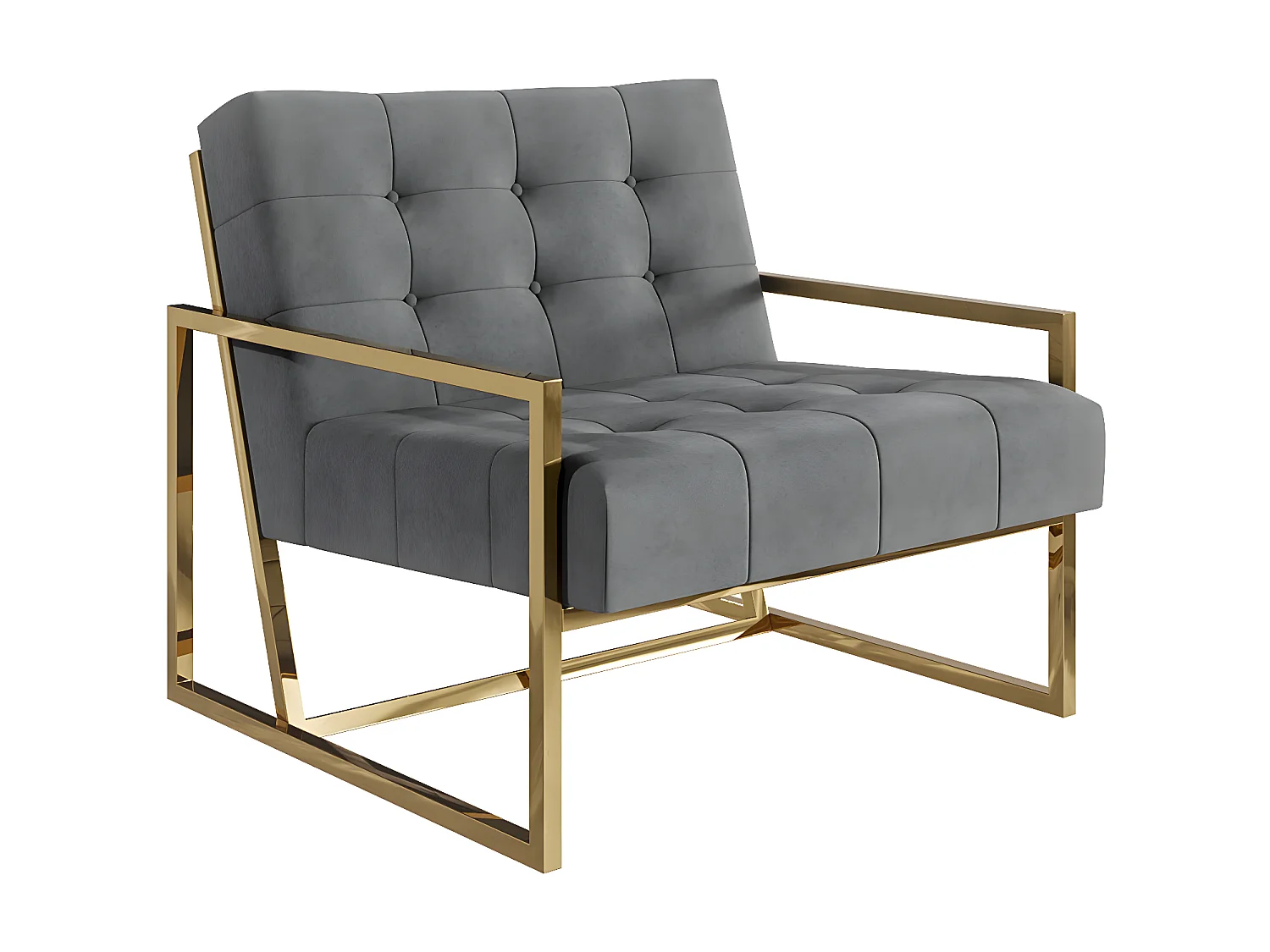 Zoey Loungesessel Samtstoff