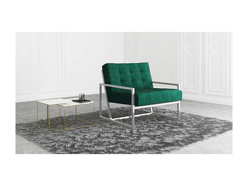 Zoey Loungesessel Samtstoff