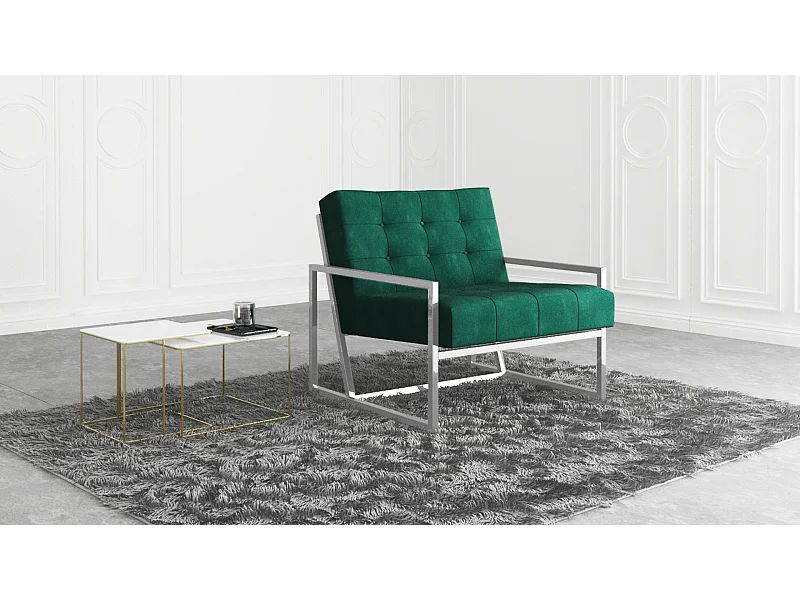 Zoey Loungesessel Samtstoff