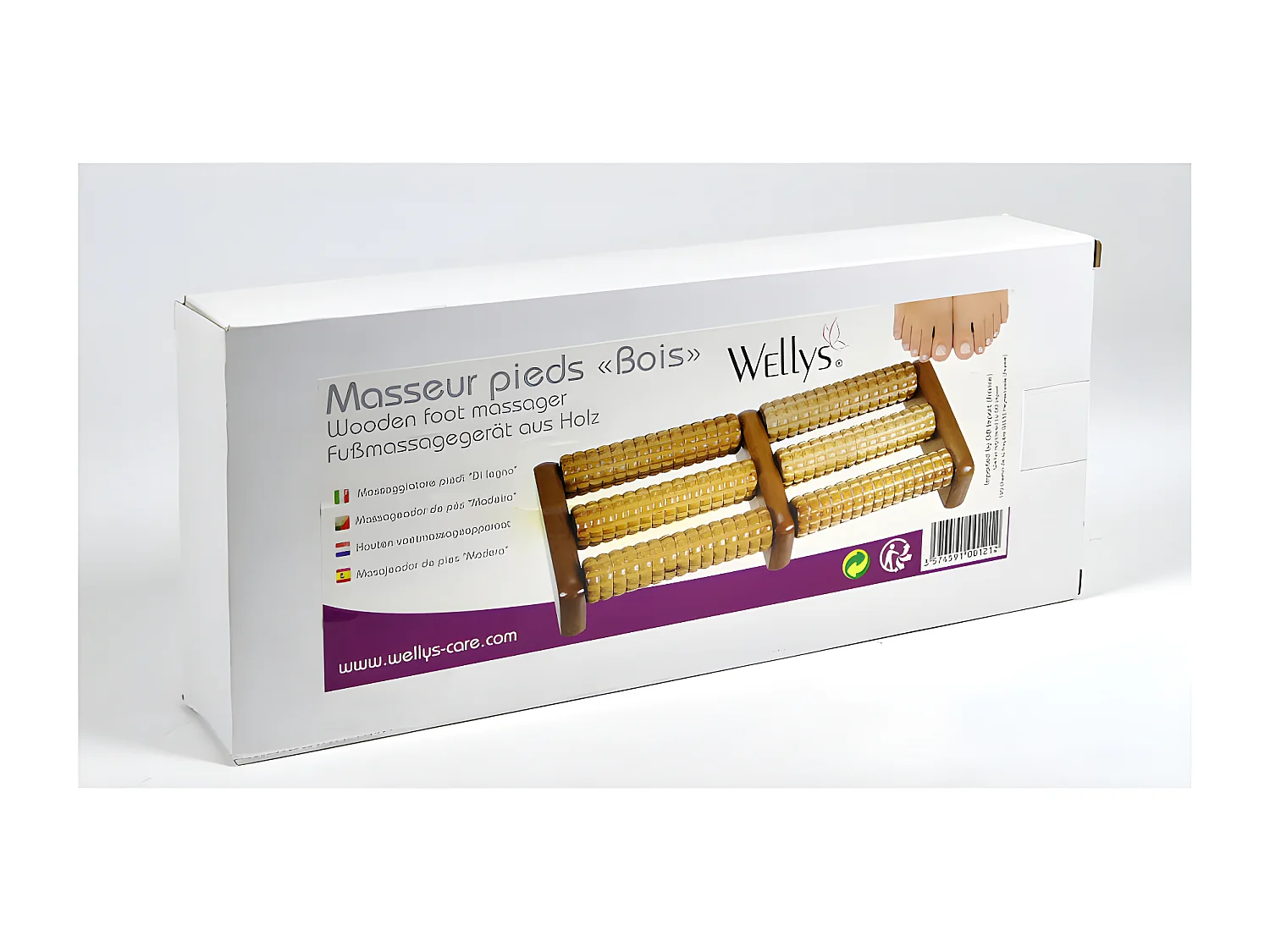 Masseur de pieds en bois