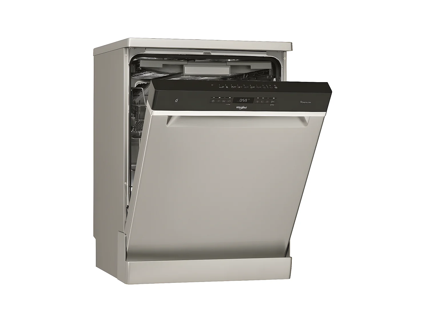 Lave-vaisselle pose libre WHIRLPOOL 14 Couverts 60cm D, WFO3O33PLX