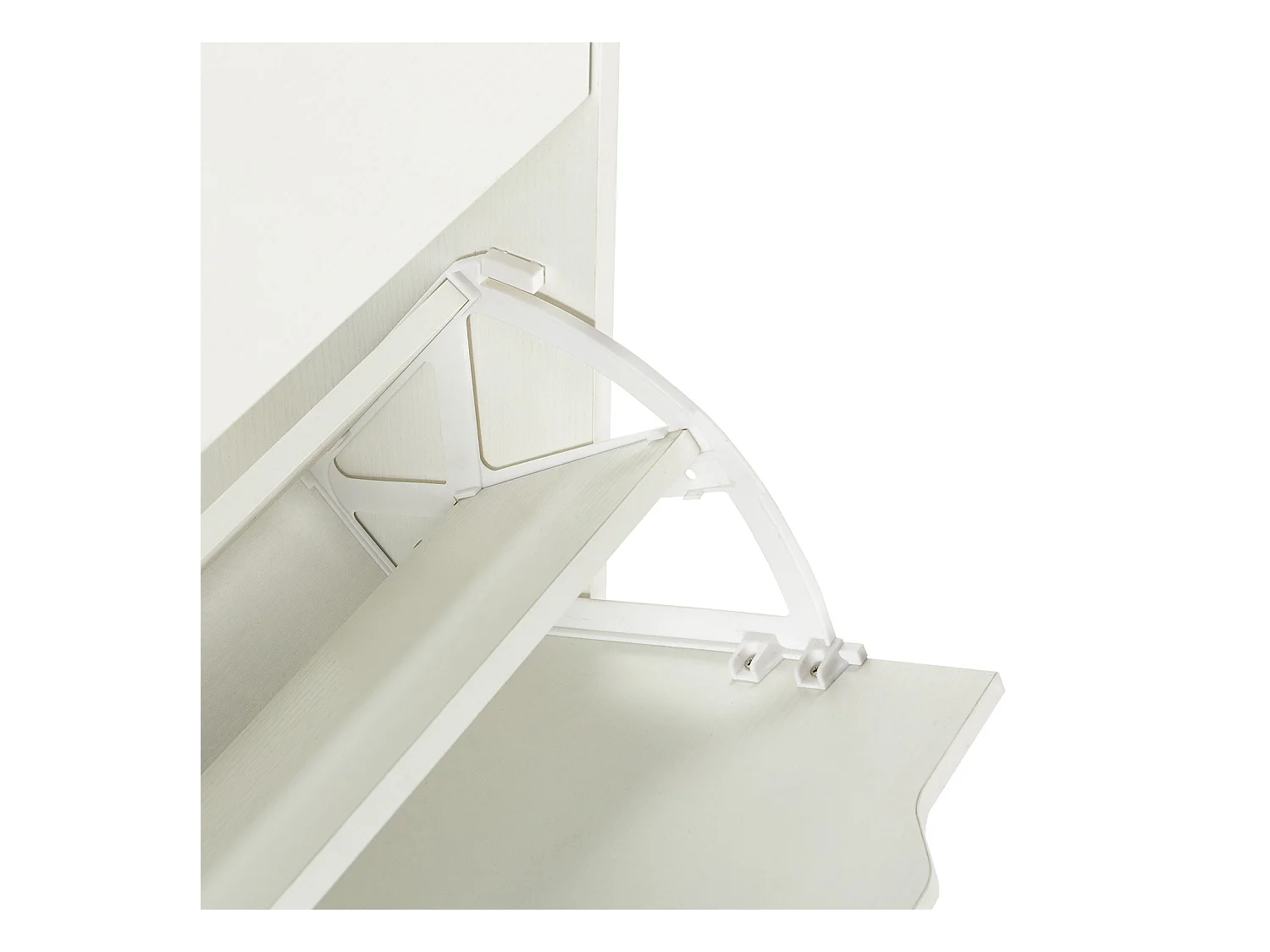 Schoenenkast Ã ngel 3 Deuren Wit, voor 18 Paren