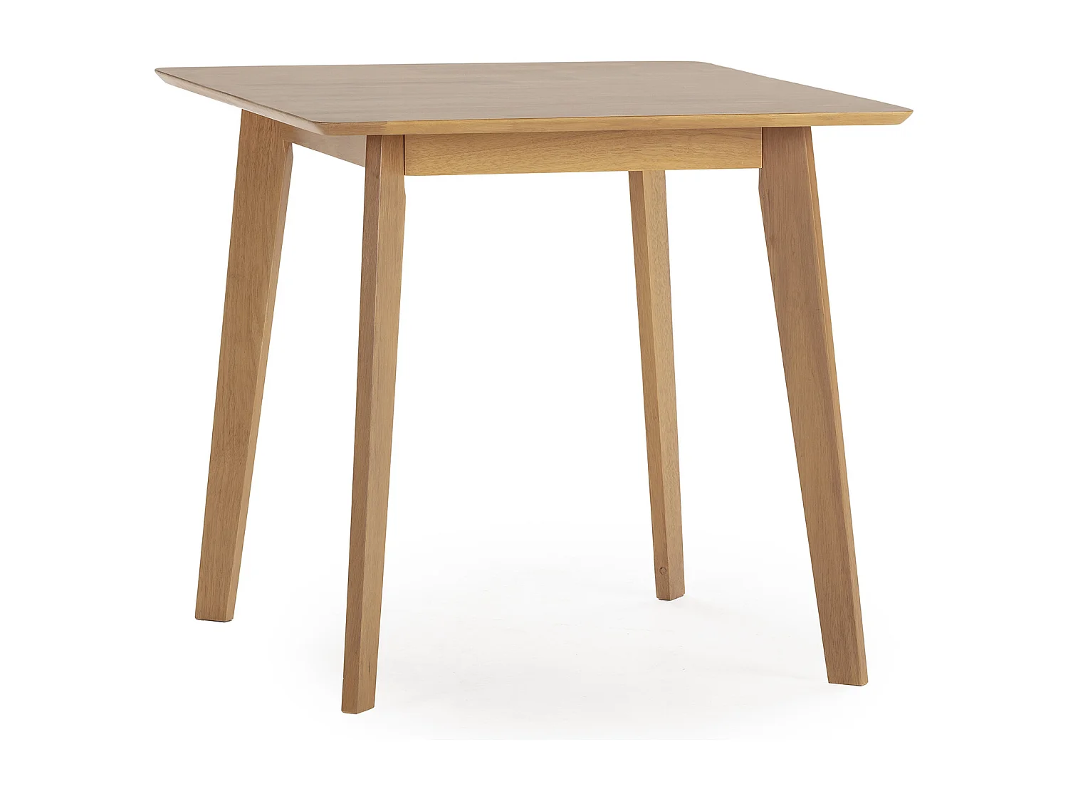 Table à manger Pomago 80x80 cm Couleur Chêne