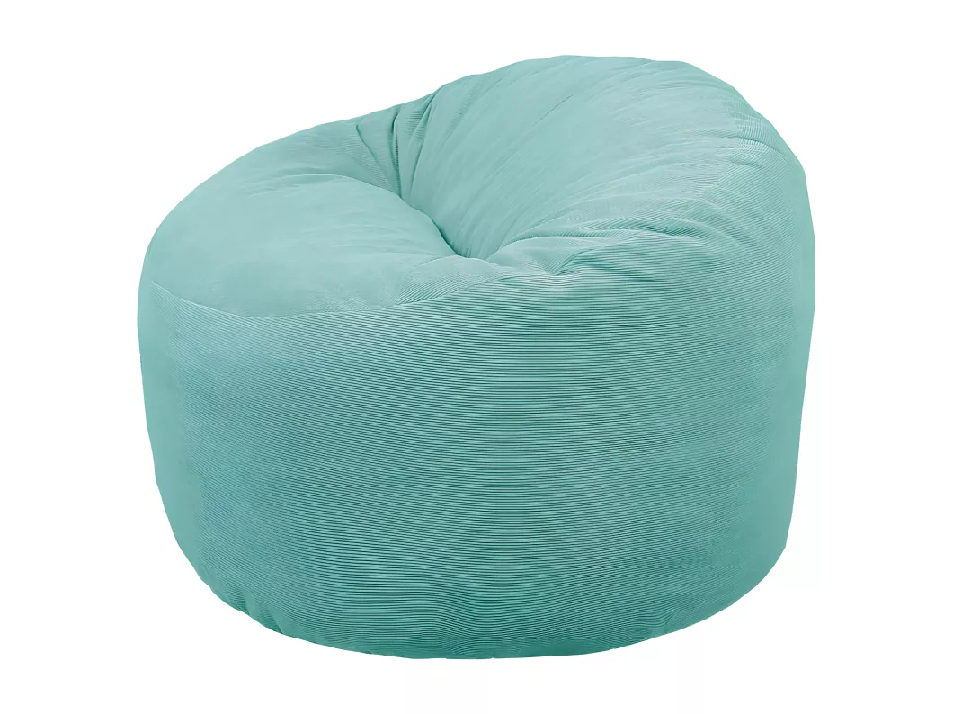 Kauf Unique Pouf aus geripptem Samt 100 cm, Grün