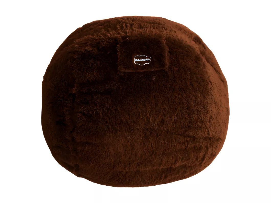 Kauf Unique XL Pouf aus Fell 200 cm, Braun